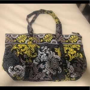 Vera Bradley tote and medium zipper bag